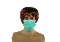 セリウムのFDA ISO13485と快適な非有毒な緑の使い捨て可能なマスク