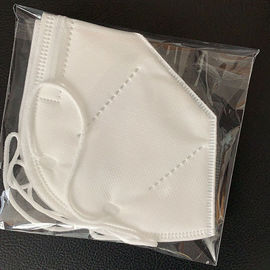 容易な呼吸折り畳み式FFP2マスク、高いろ過容量の使い捨て可能な防塵マスク