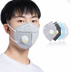 4層の保護N95弁が付いている縦の折るマスクの大人FFP2防塵マスク