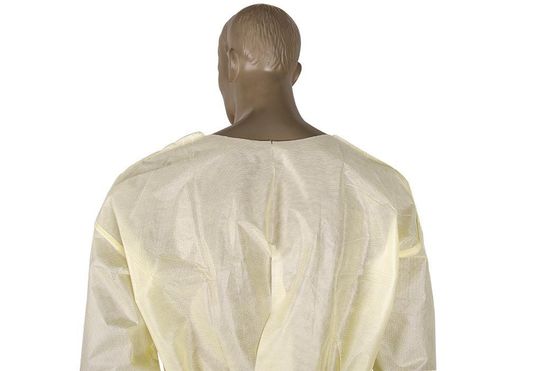 男女兼用の非編まれた使い捨て可能な医学のガウン30g-60gの食品工業