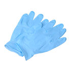 非乳液の使い捨て可能な手袋の青いニトリルの検査の手袋の粉の自由な医学