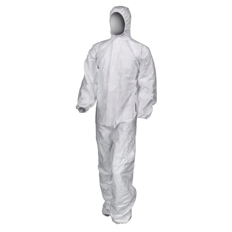 タイプ5フードとの6使い捨て可能な微小孔のあるつなぎ服65g/M2